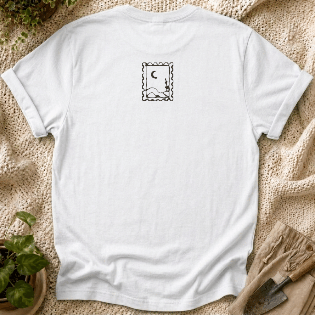 Sun & Moon Fineline Desert View T-Shirt by Zen & Zucchinis Slow Garden Club