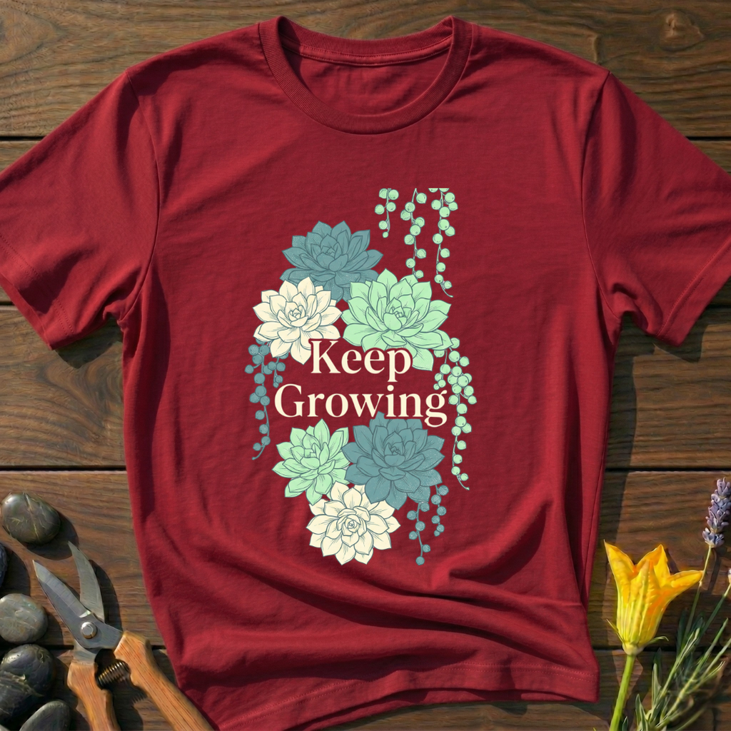 Lotus Keep Growing T-Shirt