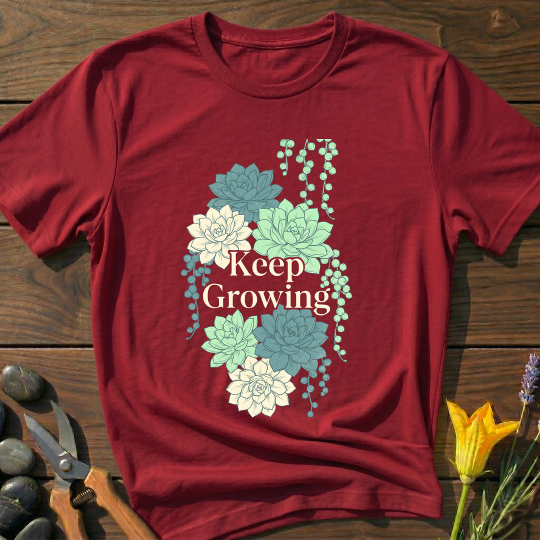 Lotus Keep Growing T-Shirt