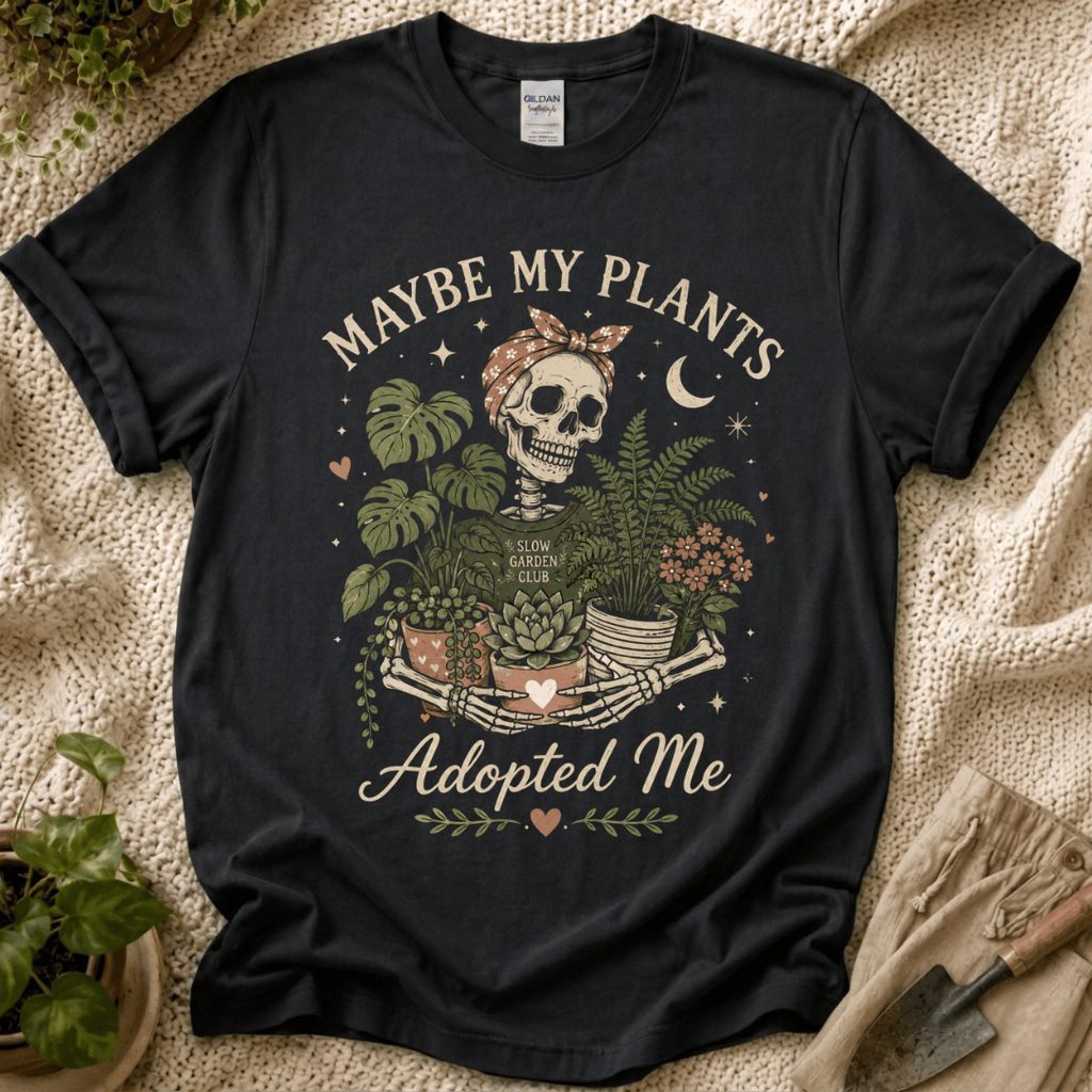 Maybe Plant Adopted Me Skelleton T-Shirt