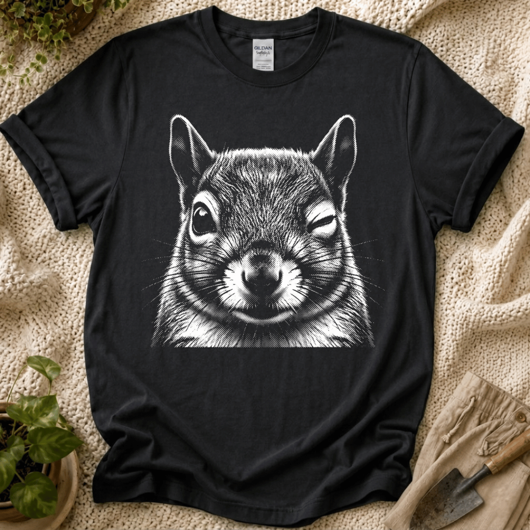 Winking Squirrel T-Shirt