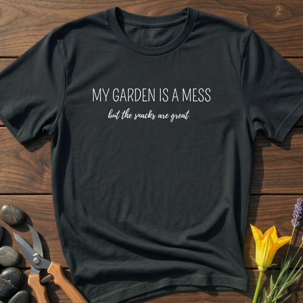 Messy Garden Nice Snacks T-Shirt