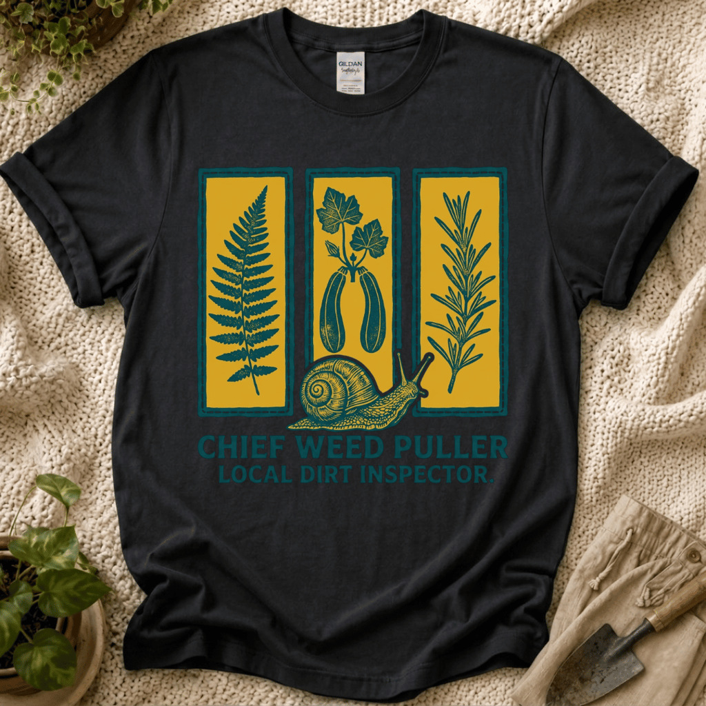 Chief Weed Puller Garden Club T-Shirt