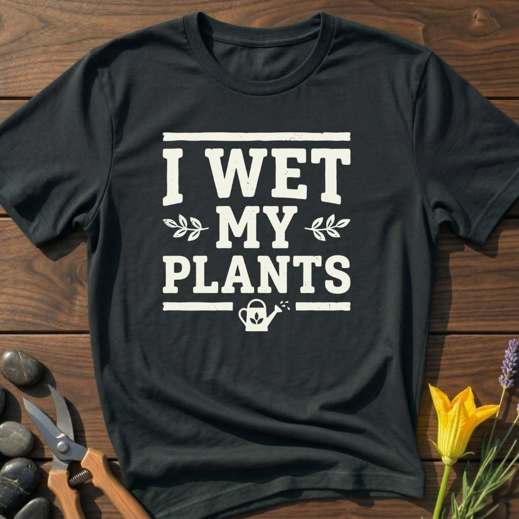 I wet my Plants T-Shirt
