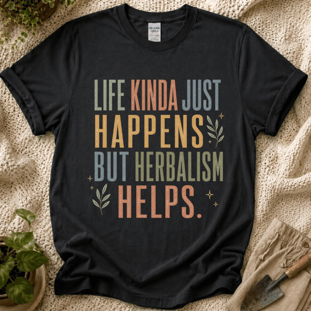Life Happens Herbalism Helps T-Shirt