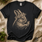Wildflower Slow Garden Bunny T-Shirt by Zen & Zucchinis Slow Garden Club