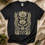 Folk Floral Slow Garden T-Shirt