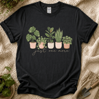 Just One More Houseplant T-Shirt by Zen & Zucchinis Slow Garden Club