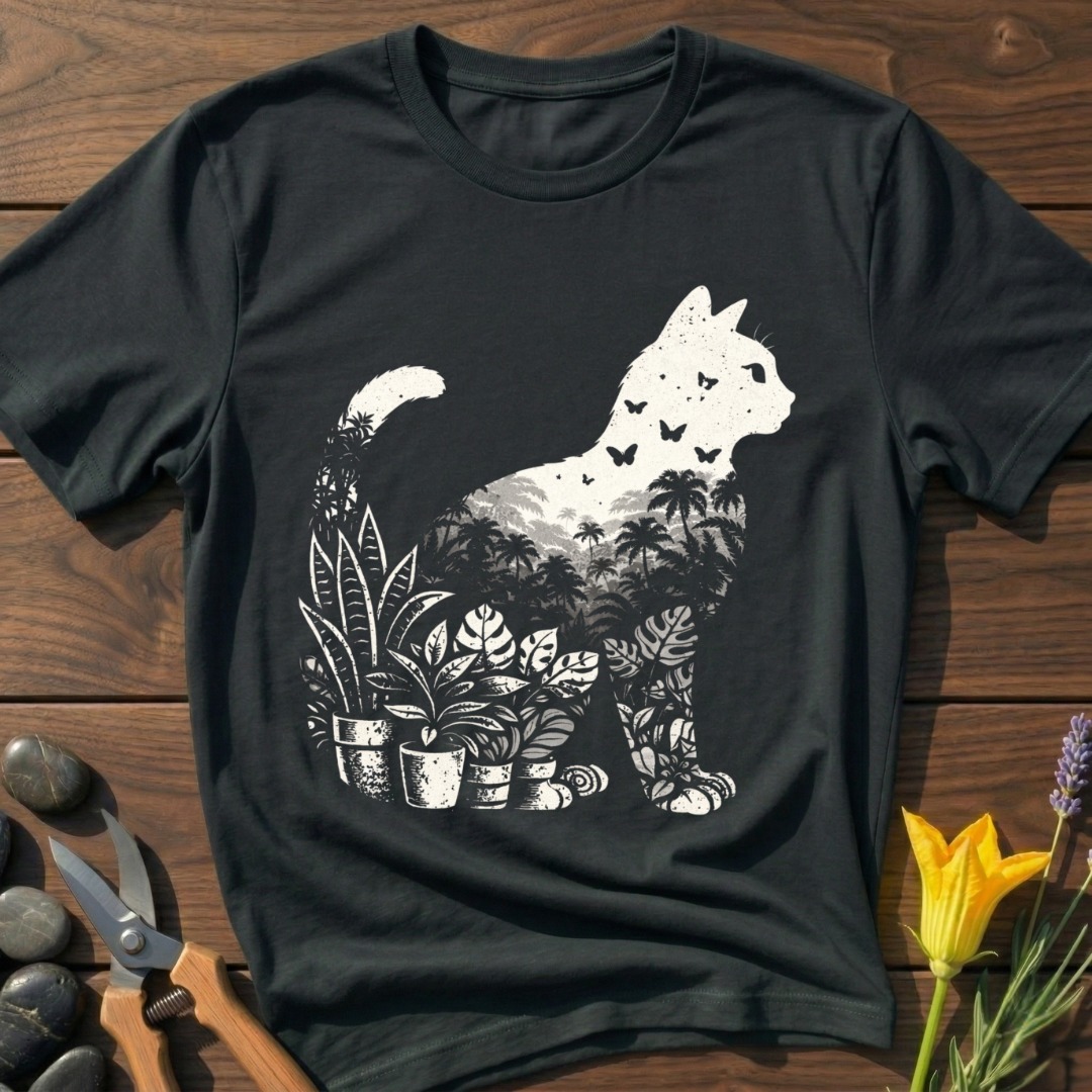 Plant Cat T-Shirt
