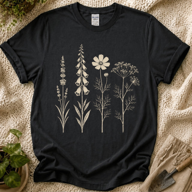 Wildflowers T-Shirts - Zen & Zucchinis garden graphic tee