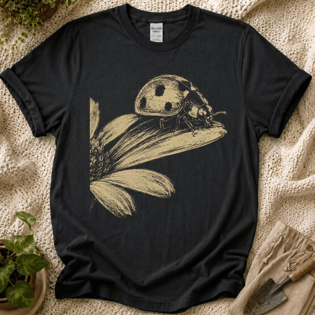 Ladybug Garden Companion T-Shirt by Zen & Zucchinis Slow Garden Club