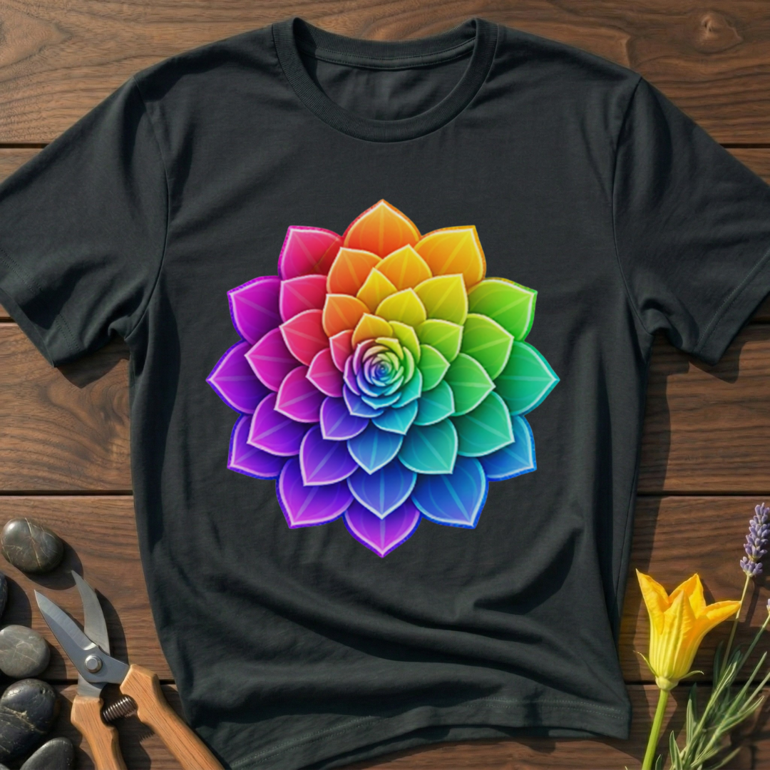 Rainbow Flower T-Shirt