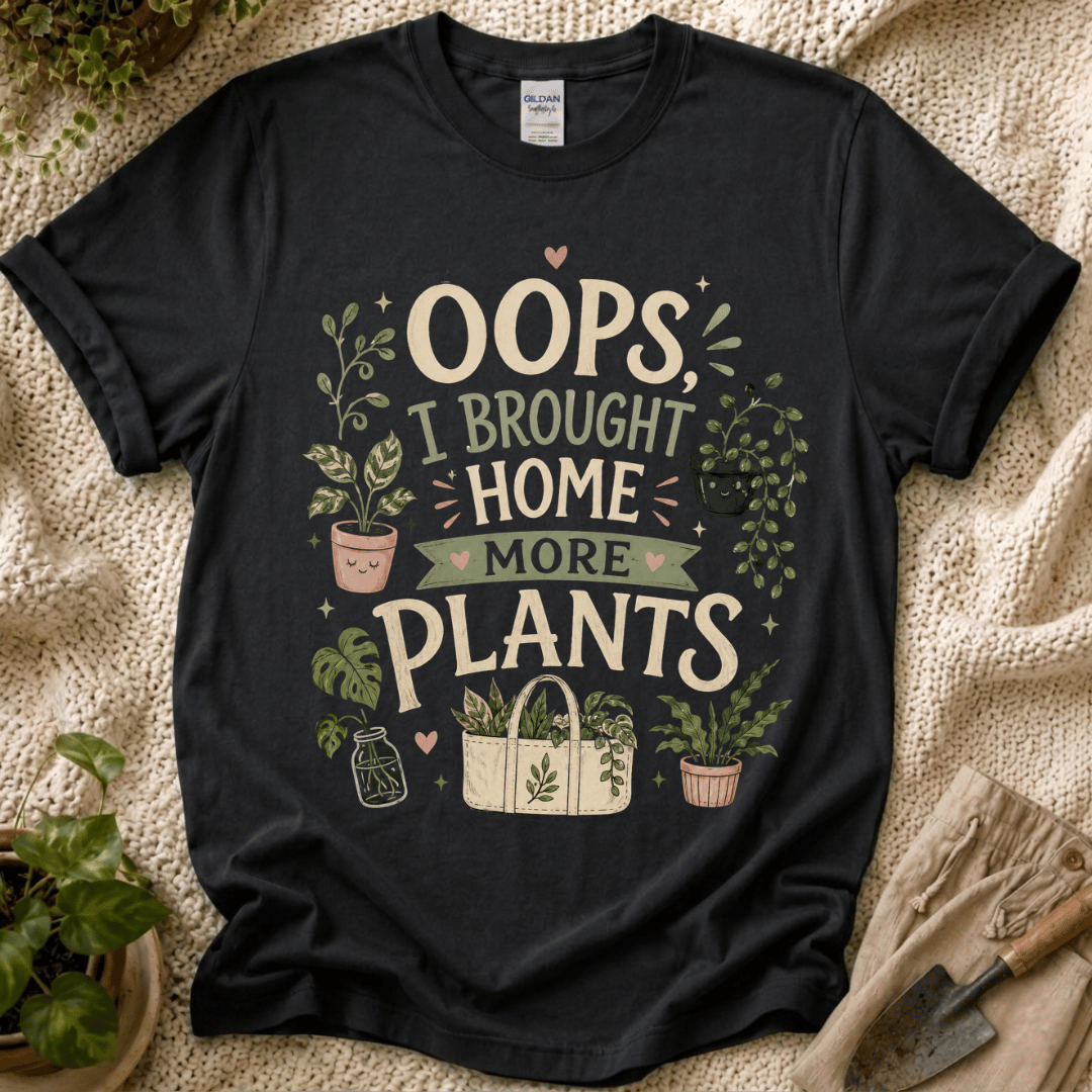 Oops I Brought Home More Plants T-Shirt