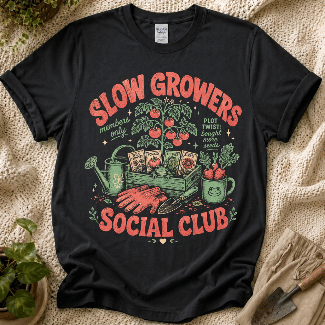 Slow Growers Social Club  T-Shirt