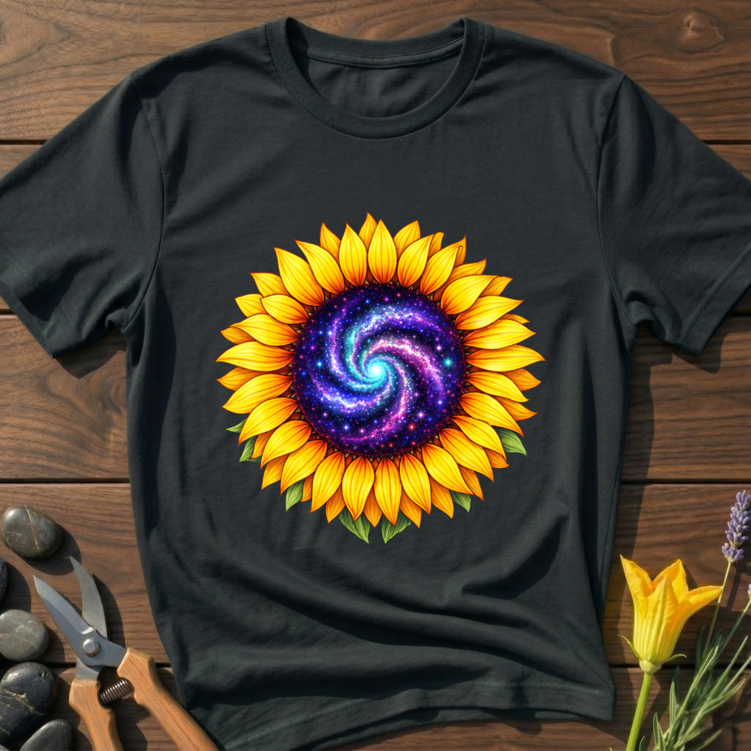 Cosmic Sunflower T-Shirt
