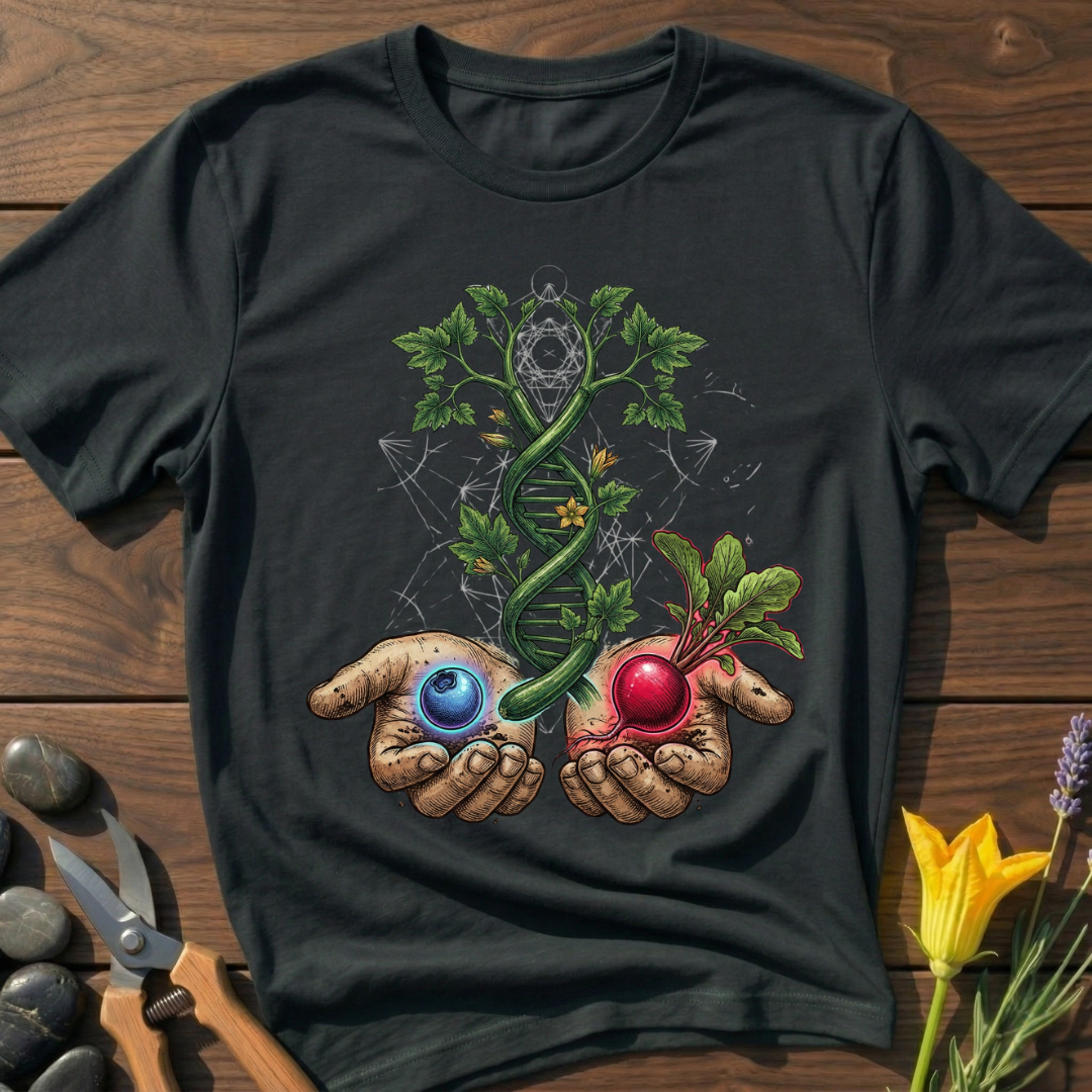 Gardeners Choise T-Shirt - botanical nature graphic t-shirt, minimalist design, unisex tee for Nature Lovers, Garnder, Farmer, Plant Lovers