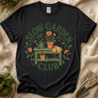 Slow Garden Club Garden Bench T-Shirt