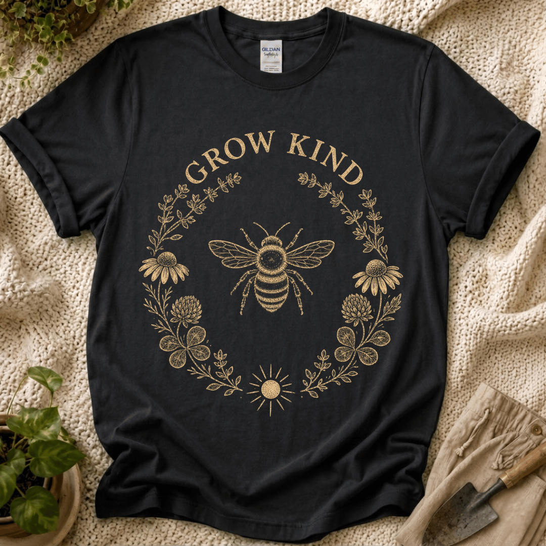 Grow Kind Bee Summer Circle T-Shirt