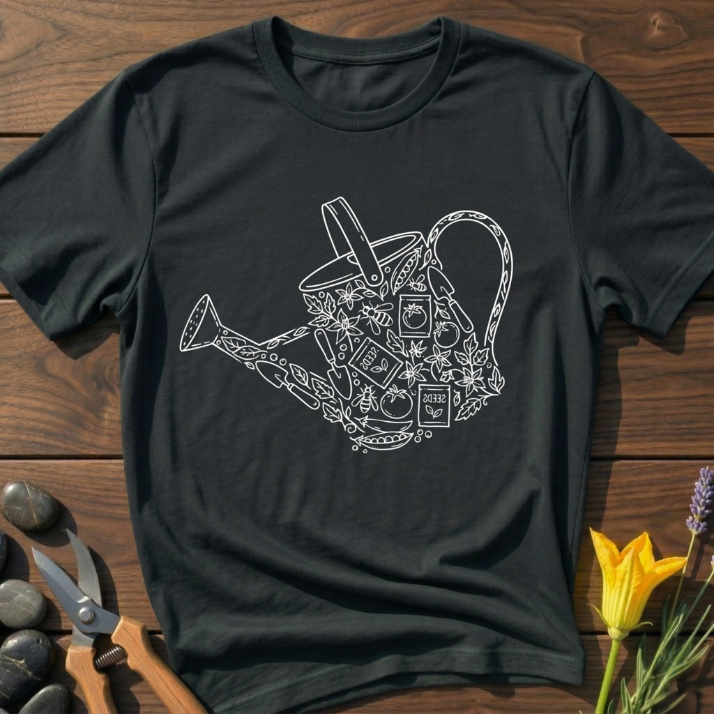 Watering Can Fractals T-Shirt