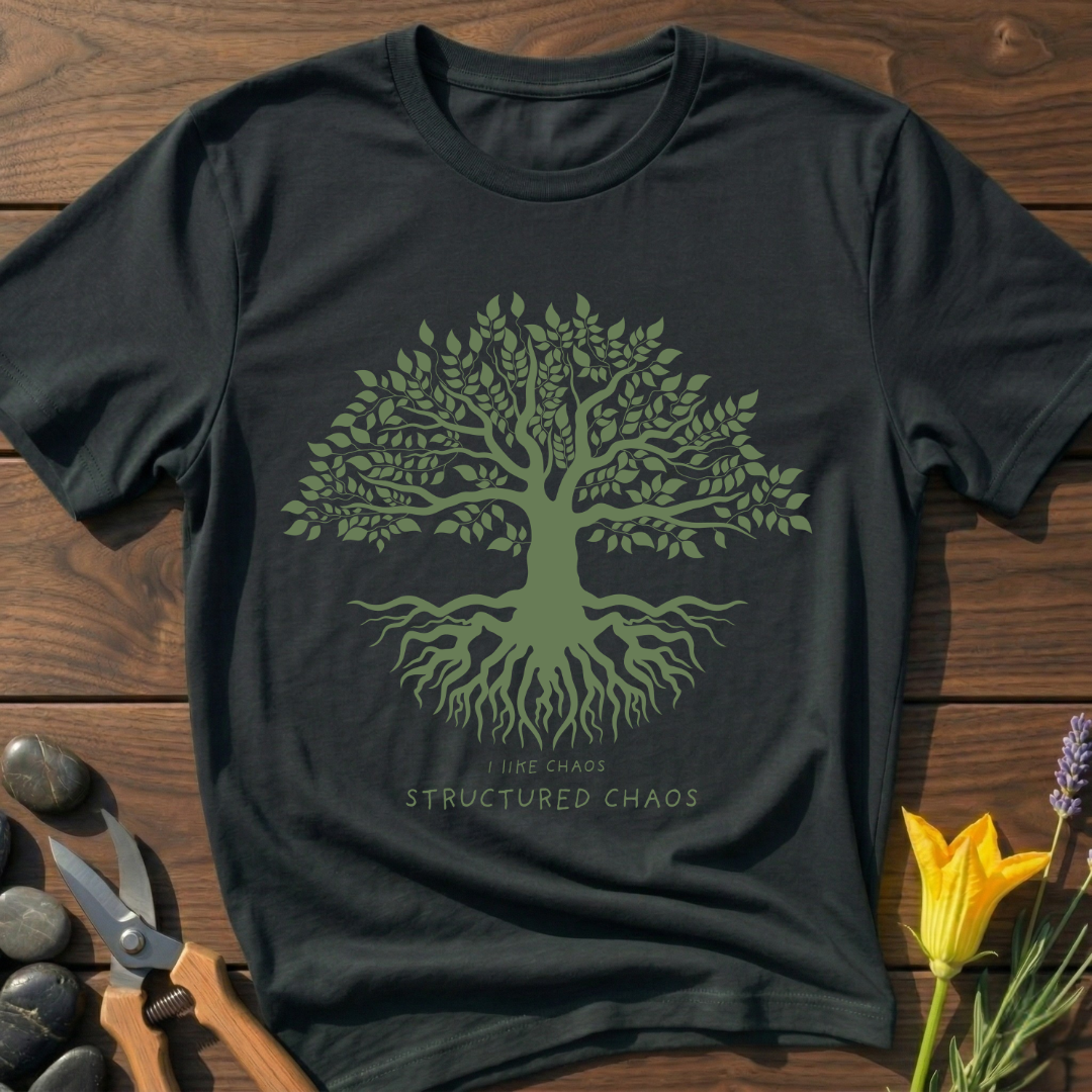 Structured Chaos Tree T-Shirt
