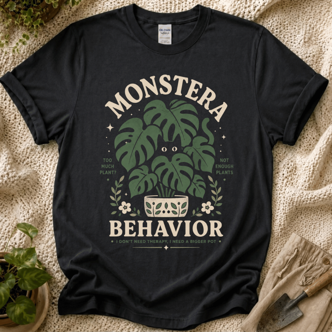 Monstera Behavior Garden T-Shirt