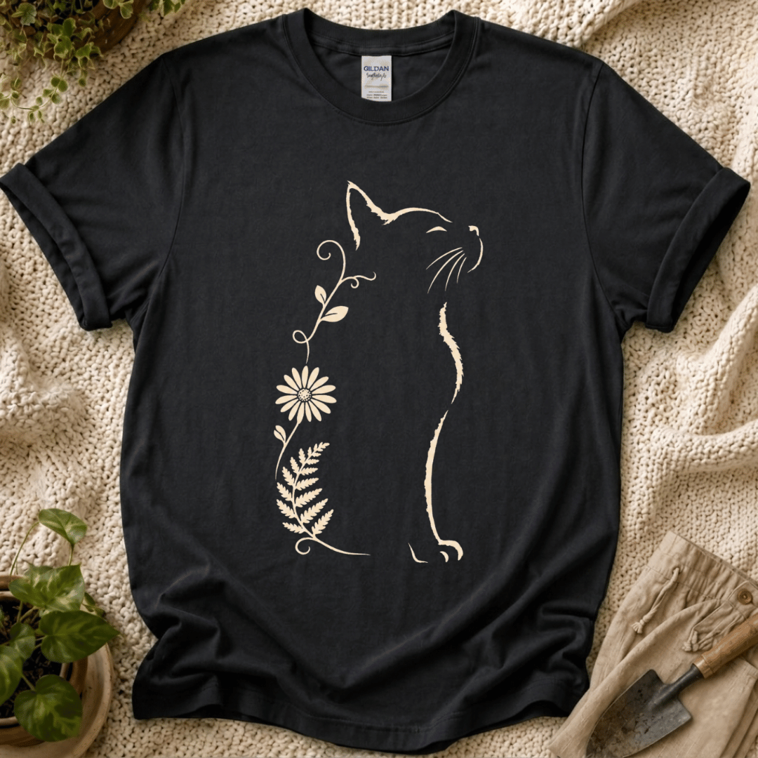 Kitty Flower Symbiotica T-Shirt