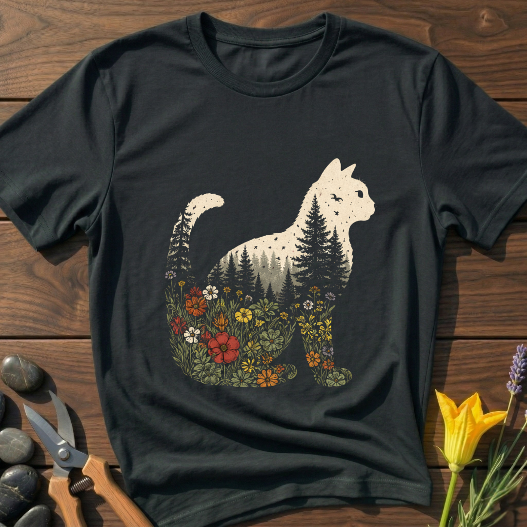 Cat in Nature T-Shirt