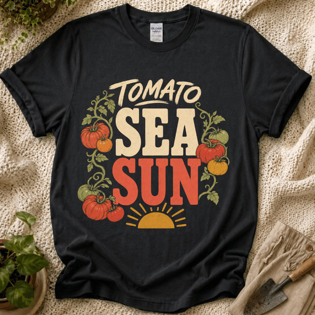 Tomato Sea Sun T-Shirt - Zen & Zucchinis garden graphic tee