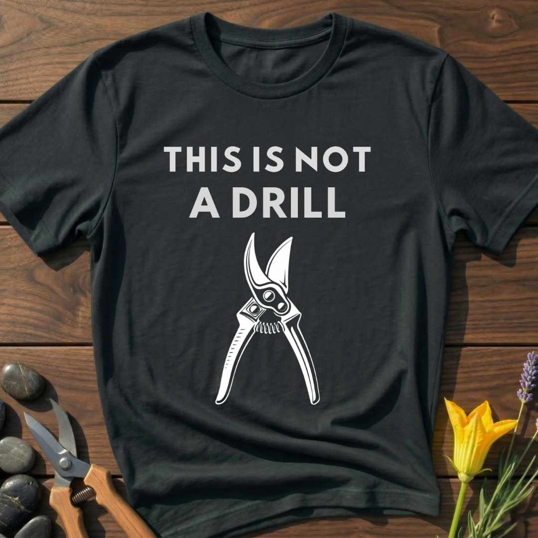 No Drill Garden Scissors T-Shirt
