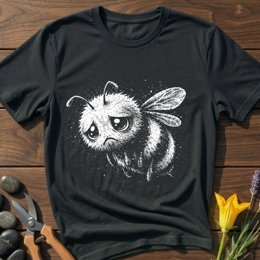 Sad Bee No Pollen Today T-Shirt