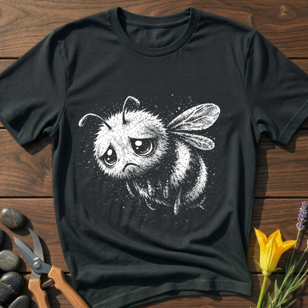 Sad Bee No Pollen Today T-Shirt