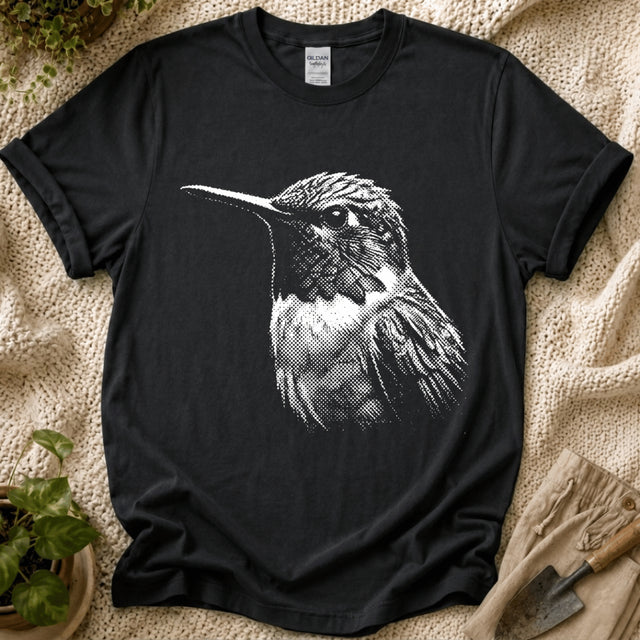 Quiet Hummingbird Garden T-Shirt by Zen & Zucchinis Slow Garden Club