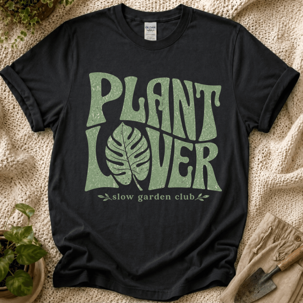 Plant Lover Monstera Leaf T-Shirt by Zen & Zucchinis Slow Garden Club