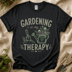 Gardening Is My Therapy Wildflower T-Shirt by Zen & Zucchinis Slow Garden Club