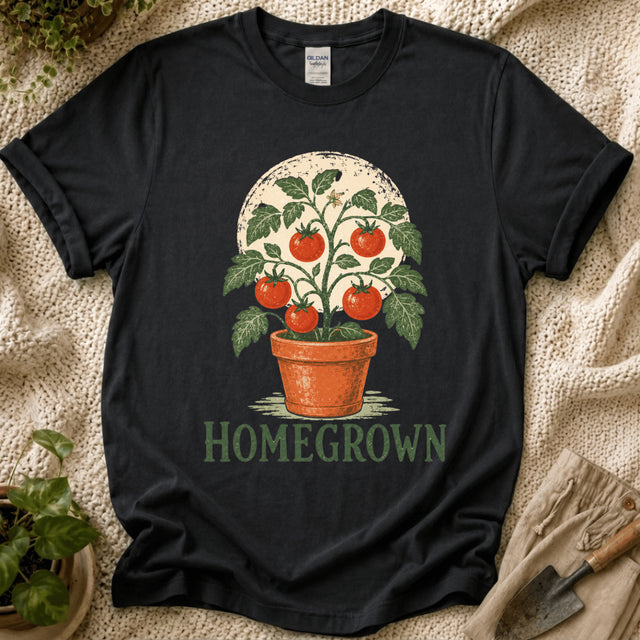 Homegrown Tomatoes In Moonlight T-Shirt - Zen & Zucchinis garden graphic tee