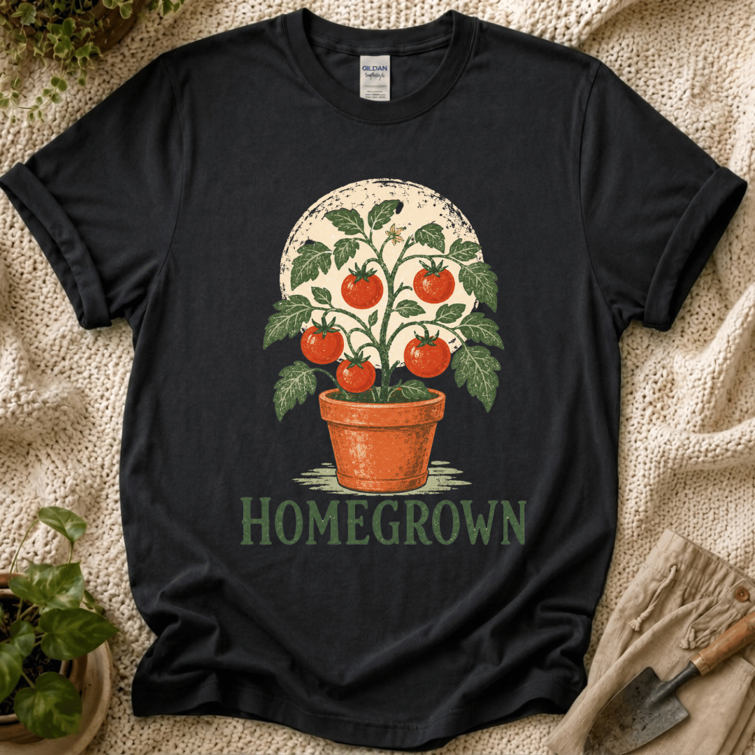 Homegrown Tomatoes In Moonlight T-Shirt