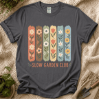 Flower Stripes Garden T-Shirt