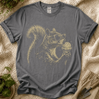 Squirrel Vibes T-Shirt by Zen & Zucchinis Slow Garden Club