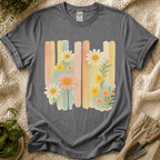 Flower Watercolor Wall T-Shirt by Zen & Zucchinis Slow Garden Club