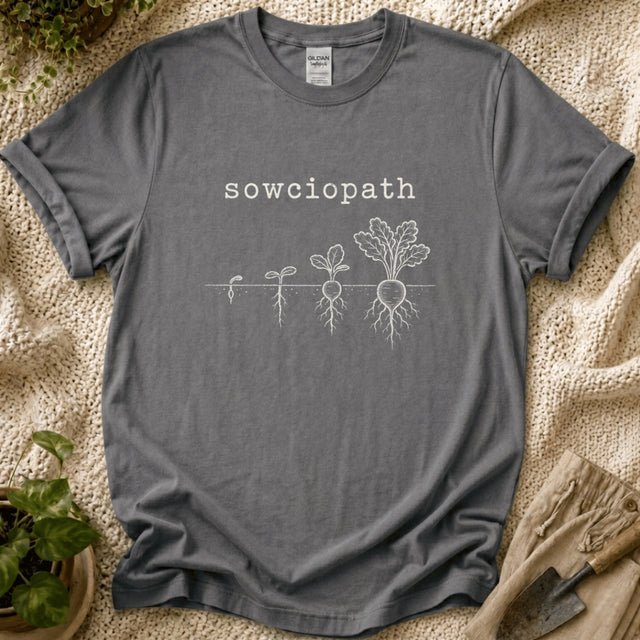 Sowciopath Garden T-Shirt by Zen & Zucchinis Slow Garden Club