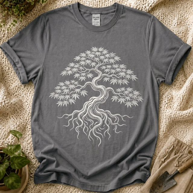 Rooted Japanese Maple Tree T-Shirt by Zen & Zucchinis Slow Garden Club
