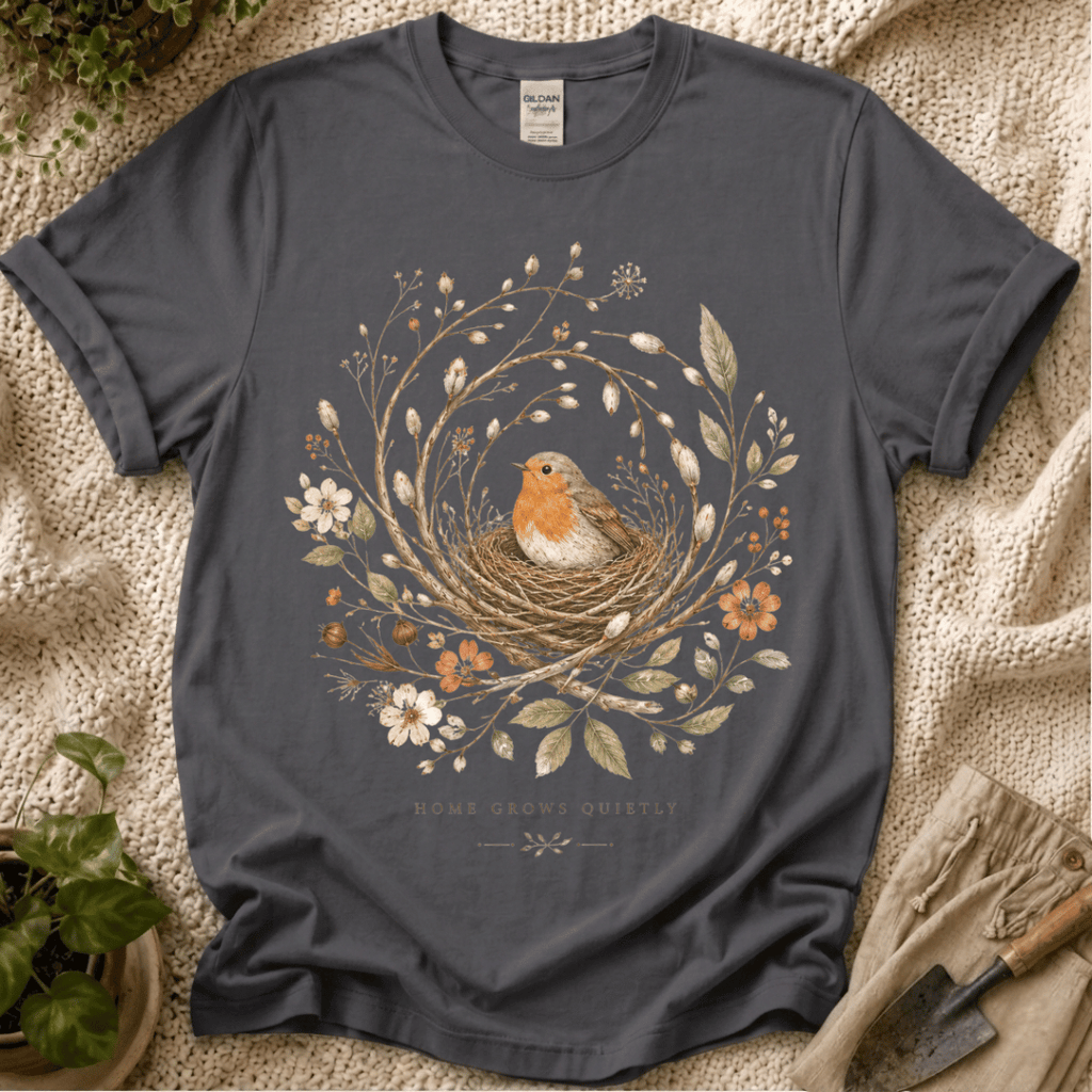 Soft Birds Nest Nature T-Shirt