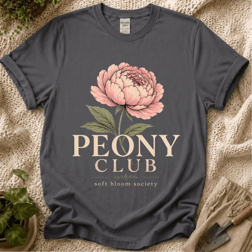 Peony Flower Club T-Shirt