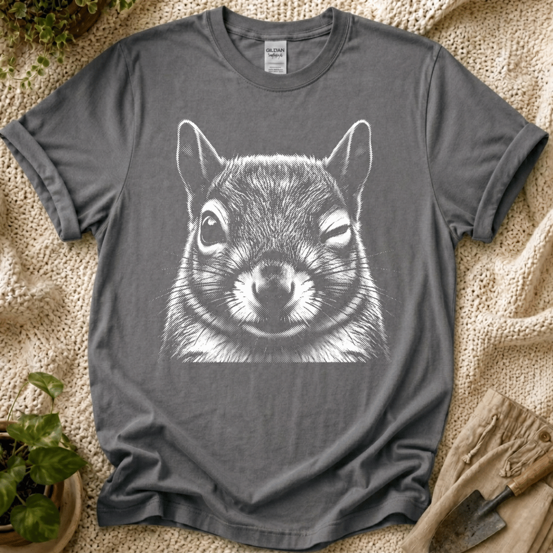 Winking Squirrel T-Shirt