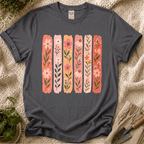 Flower on Stripes T-Shirt