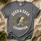Seed & Seek Champion Garden Friend T-Shirt by Zen & Zucchinis Slow Garden Club