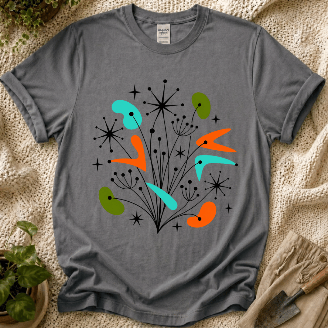 Colorful Wildflower Calm T-Shirt by Zen & Zucchinis Slow Garden Club