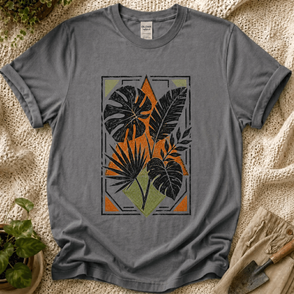 Botanical Frame T-Shirt by Zen & Zucchinis Slow Garden Club