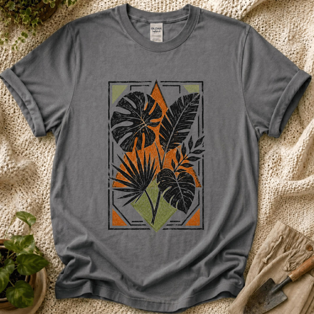 Botanical Frame T-Shirt by Zen & Zucchinis Slow Garden Club