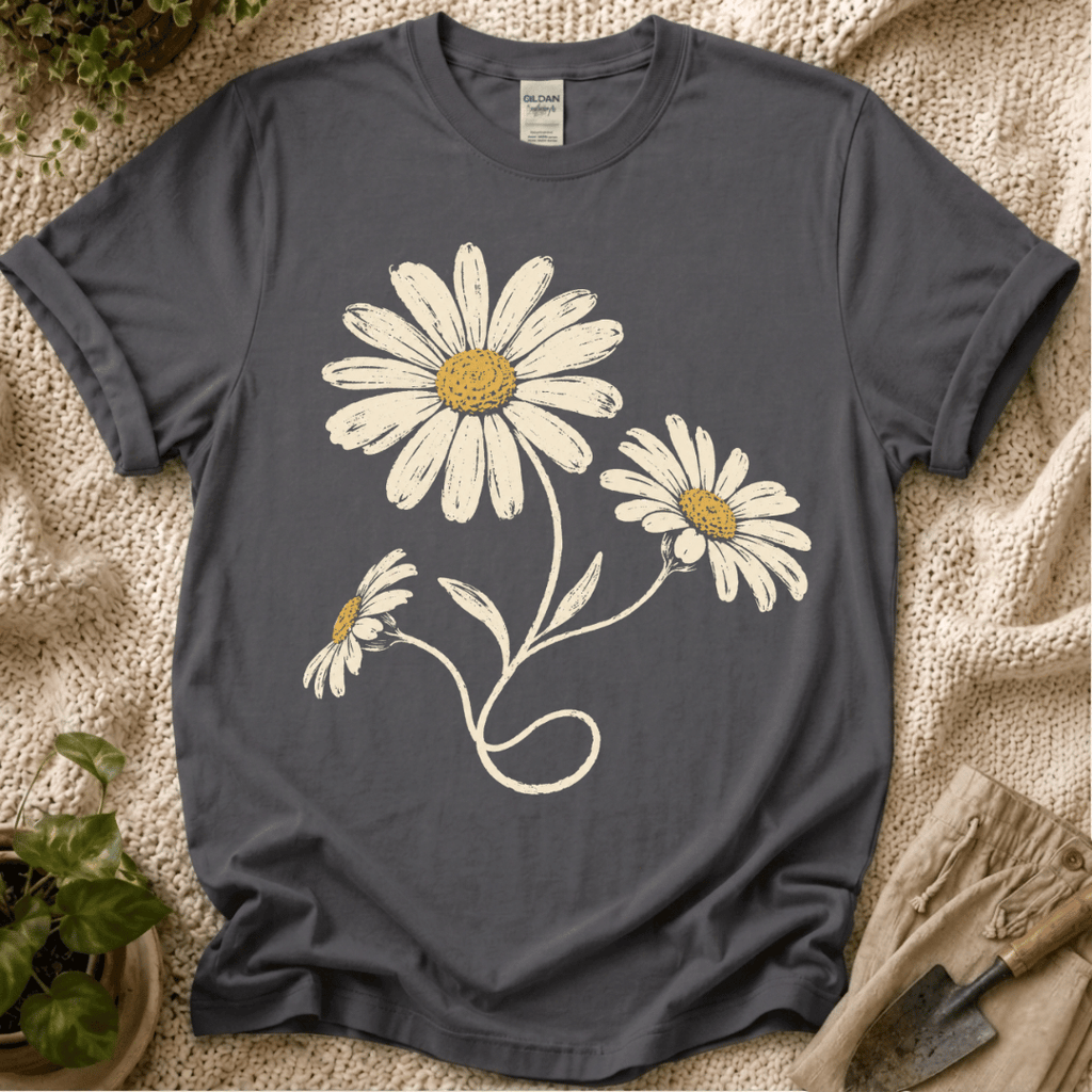 Daisy T-Shirt - Zen & Zucchinis garden graphic tee